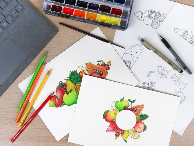 Création d’un logo pour @fruitreviews Création d’un logo pour @fruitreviews