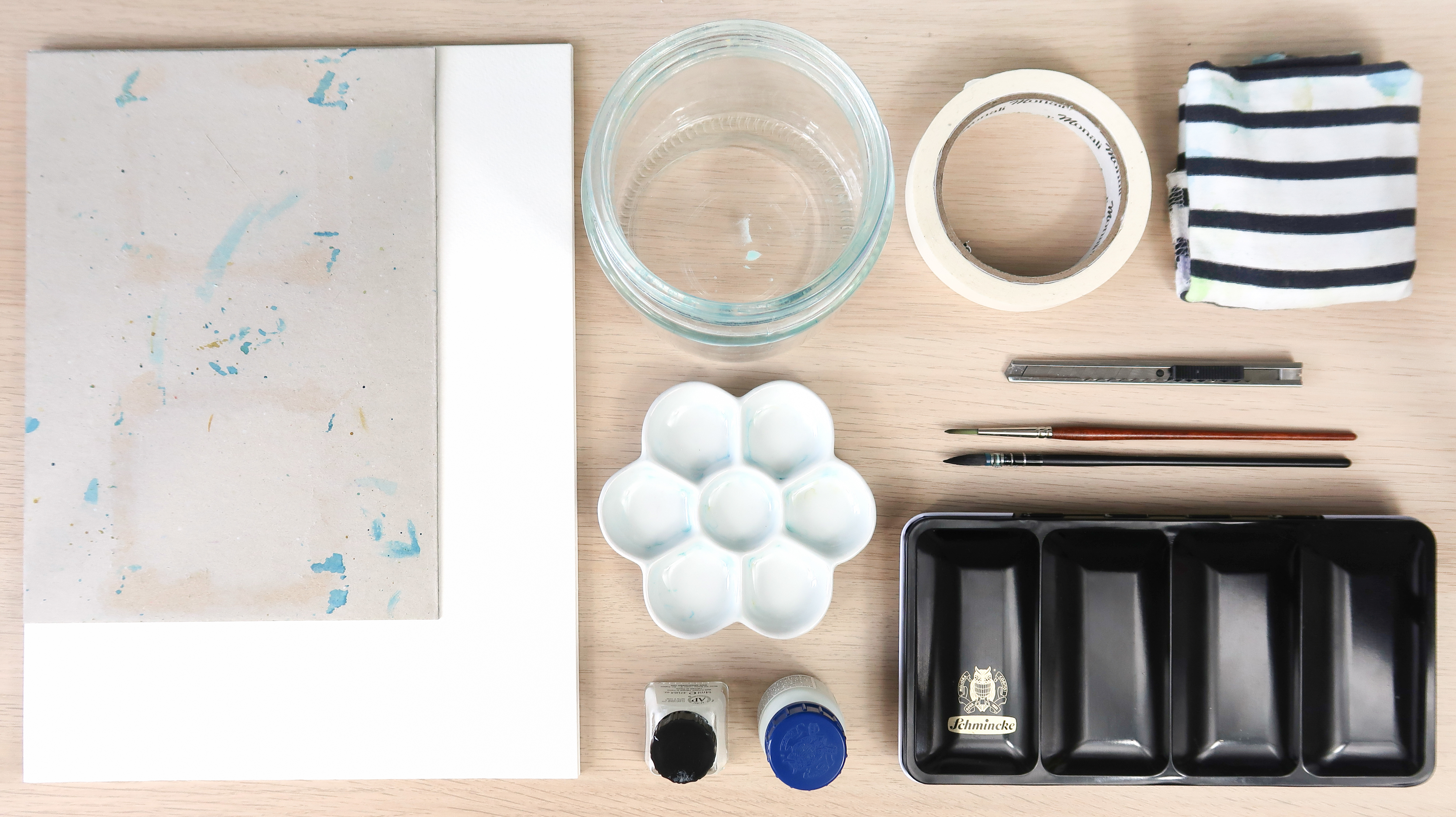 Quel matériel pour débuter à l’aquarelle avec un petit budget?