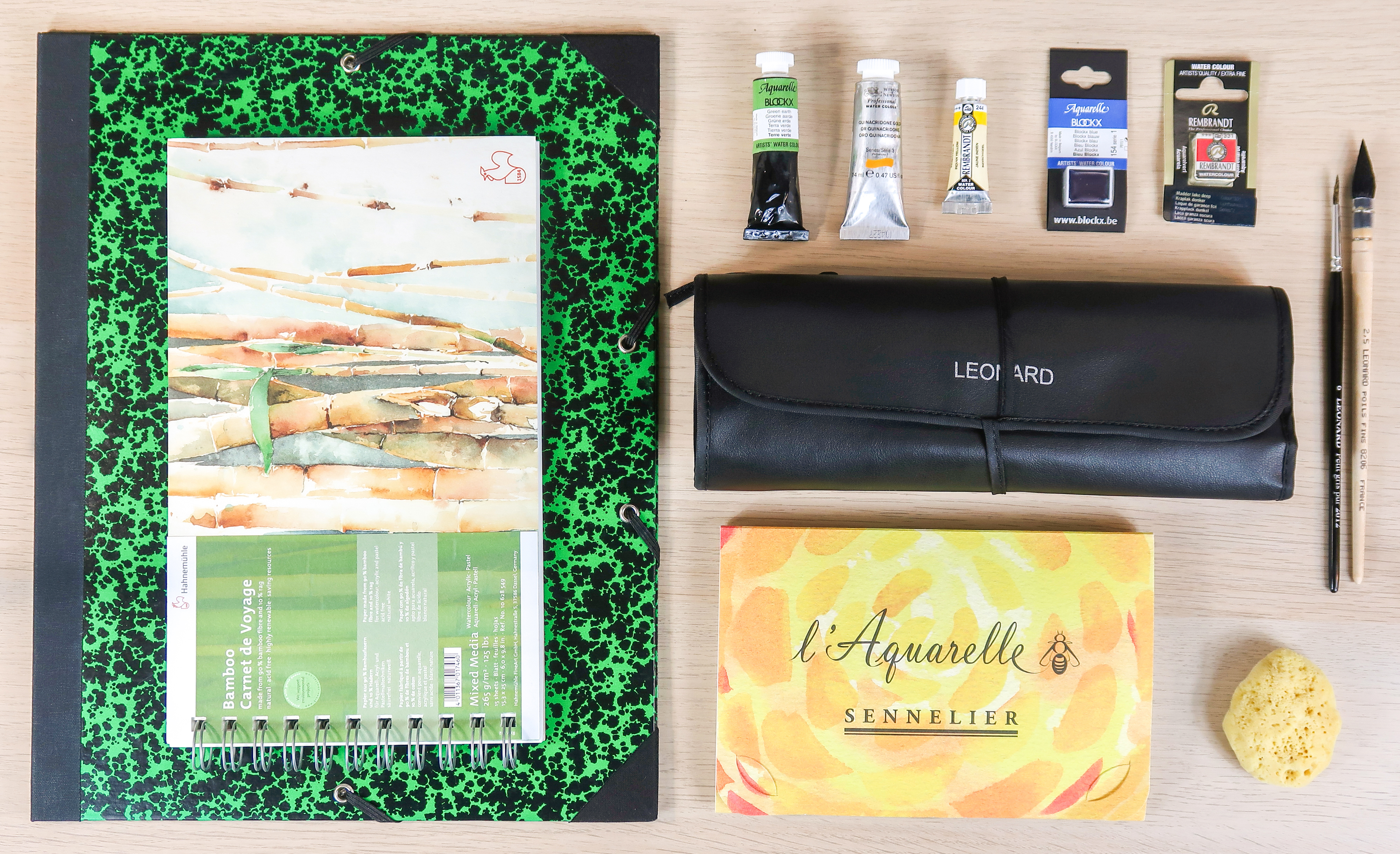 Où acheter son matériel d’aquarelle? Unboxing 123CREA