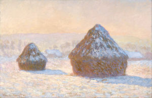 Claude_Monet_(French_-_Wheatstacks,_Snow_Effect,_Morning_-_Google_Art_Project